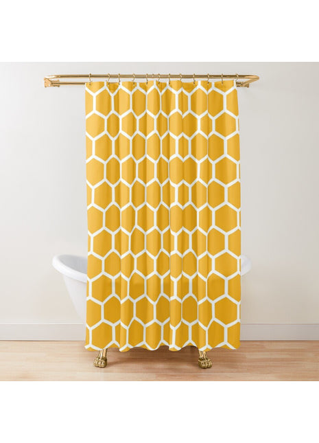 Rideu de Douche Geometrique  (L180cm x H200cm)