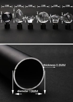 Tringle a Rideau Double (100-200cm)