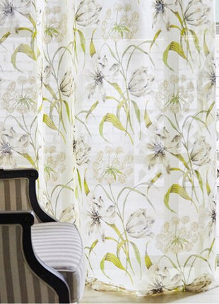 Voilage Imprimé Fleurs