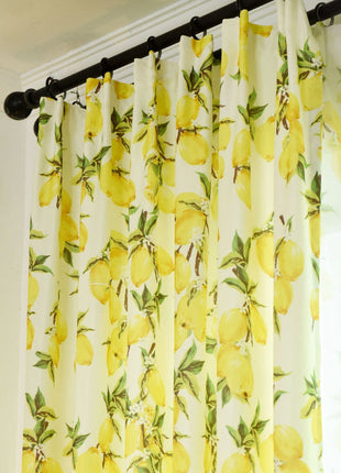 Voilage Jaune Citron