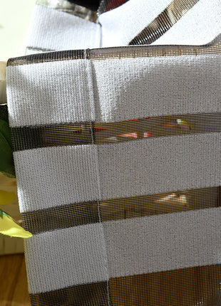 Voilage Noir et Blanc