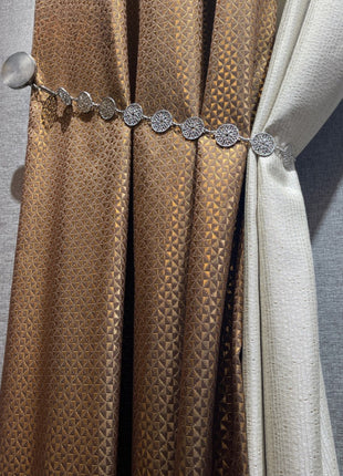 Rideau Marron et Or