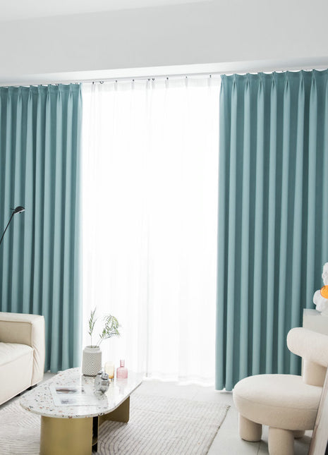 Rideau Occultant Bleu Pastel